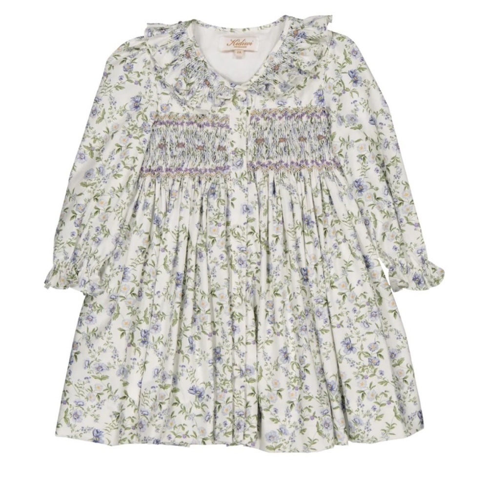NEW ⚡️ KIDIWI Adeline Romantic Smocked Dress